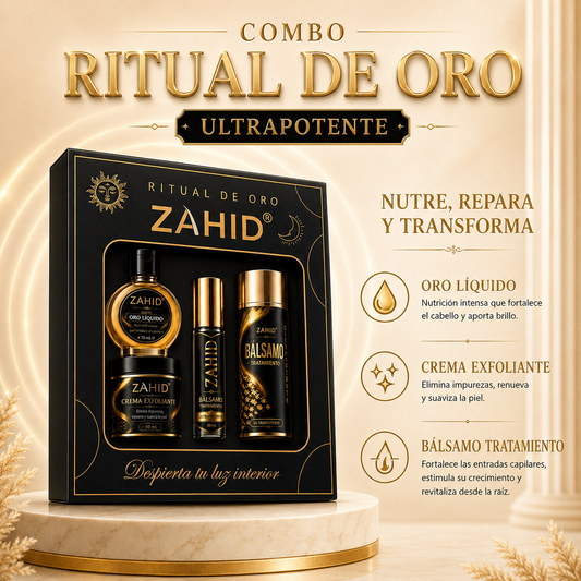 COMBO RITUAL DE ORO ZAHID