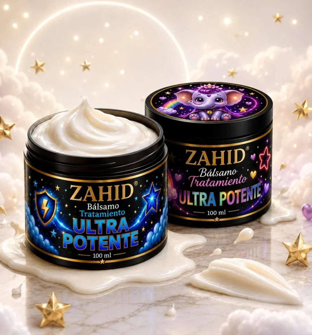 COMBO BALSAMO ULTRAPOTENTE ZAHID PARA NIÑO Y NIÑA